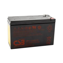 CSB Battery UPS12460F2 Re-battery: acid-lead, 12V, 9Ah, AGM, 460 W