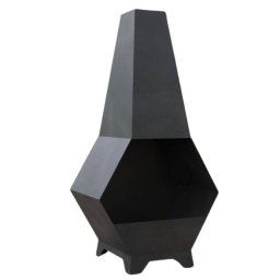 Incalzitor terasa Incalzitor pentru terasa/gradina, Pyramid Hexagon II KRO-1076, Otel, Negru, 1200x605x406 mm, grosime 3 mm
