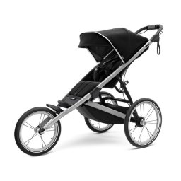 Carucior Carucior Thule Glide 2 Single Aluminium/Jet Black (model 2020)