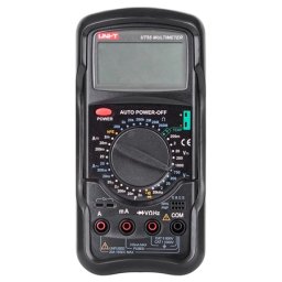 Multimetru universal profesional, UNIT-T UT55, afisaj LCD, categorie suprasarcina I, snur pentru prindere