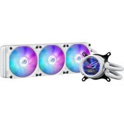 ASUS ROG Strix LC III 360 ARGB LCD alb