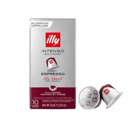 Capsule Illy Espresso Intenso compatibile Nespresso, 10 capsule
