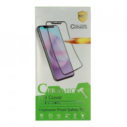 Tempered Sticla HARD CERAMIC pentru IPHONE 12 MINI Negru