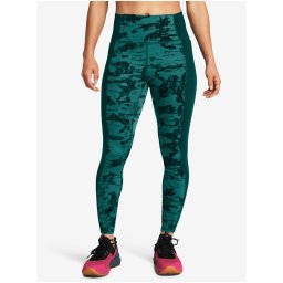 Colanti pentru femei Under Armour - verde inchis