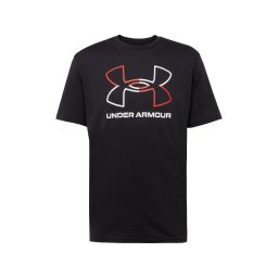 UNDER ARMOUR Tricou funcțional 'Foundation' roșu / negru / alb