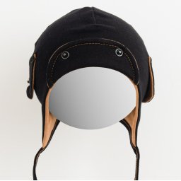 Spring Baby Cap New Baby Special One Black, size 68 (4-6m)