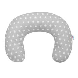 Nursing Pillow New Baby Stars Grey