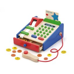 Wooden cash register for children Viga