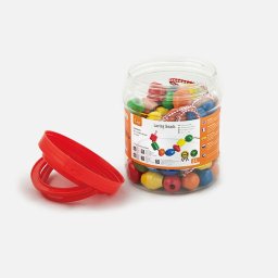 Wooden beads Viga 90pcs