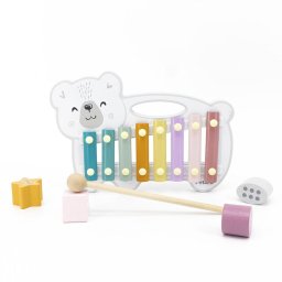 Wooden xylophone Viga Polar Bear