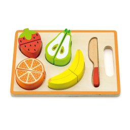 Wooden cutting set Viga Fruit