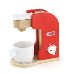Wooden coffee machine Viga Red