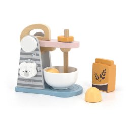 Wooden mixer with teddy bear PolarB Viga