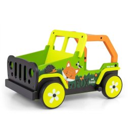 Wooden walker Viga Explorer Fox and Friends