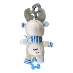 Baby Mix Los plush toy with toy machine and clip