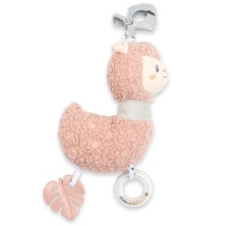 Educational Plush Toy with Music Box and Clip New Baby Lama