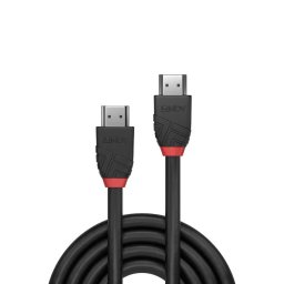 Cablu Lindy 36472, High Speed HDMI, Black Line, 2m