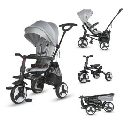 Tricicleta ultrapliabila Coccolle Spectra plus Neutral Grey