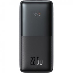 Baterie Externa Baseus Bipow Pro, 10000mAh, 22.5W, QC + PD, 1 x USB-C - 2 x USB-A, Neagra PPBD040001