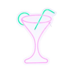 Decorațiune de perete LED neon COCTAIL, 5V - Atmosphera
