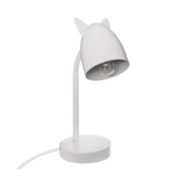 Atmosphera - Lampă de masă pentru copii OREILLES 1xE14/40W/230V albă