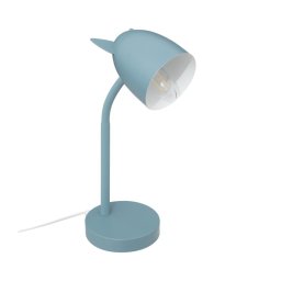 Atmosphera - Lampă de masă pentru copii OREILLES, 1xE14/40W/230V, albastră