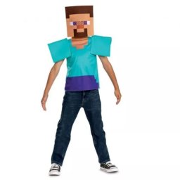 Minecraft: Costum Steve - 110-120 cm
