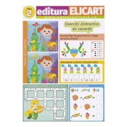 Jocul vacantei. Exercitii distractive de vacanta - Clasa 2