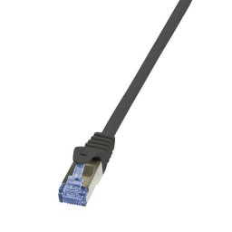 PATCH CORD S/FTP LOGILINK Cat7, LSZH, cupru, 600MHz, mufe RJ45 Cat6a, 50 m, black, AWG26, dublu ecranat "CQ4143S