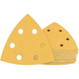 Set foi abrazive, 93 mm, granulatie 120, 6 gauri, 50 buc
