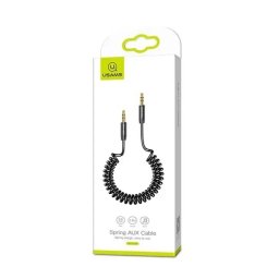 Accesorii Audio Hi-Fi Cablu Jack 3.5mm Universal, Usams, US-SJ256 , Lungime cablu: 1,2m, SJ256YP01, Negru