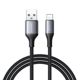 S-A28 Flash Series 3A USB-A - Lightning cable 1m - black