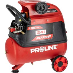COMPRESOR AER CU ULEI - 1500W / 8BAR / 169L/MIN / 24L