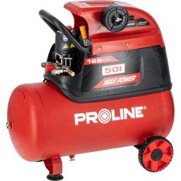 COMPRESOR AER CU ULEI - 1500W / 8BAR / 169L/MIN / 50L
