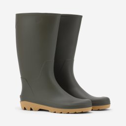 Cizme impermeabile de ploaie Land 100 Verde Bărbați/Damă