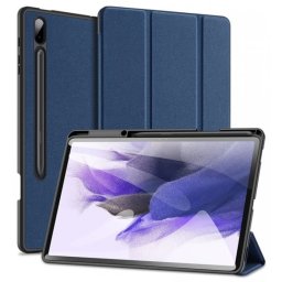 DUX DUCIS DOMO toc de podea Piele efect (activ FLIP lateral cu deschidere TRIFOLD S Pencil suport funcţie) Samsung Galaxy Tab A8 10.5" (2021) negru