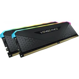 Memorie DDR Corsair DDR4 16 GB, frecventa 3200 MHz, 8 GB x 2 module, radiator, iluminare RGB, CMG16GX4M2E3200C16