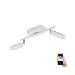 Eglo 97692 - Spot LED RGB PALOMBARE-C 2xLED/5W/230V