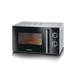 Severin MW 7771 - Cuptor cu microunde cu grill 700W/230V 20 l negru