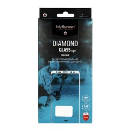 Folie Sticla Tempered MyScreen Diamond Sticla edge Full Glue pentru Iphone 12 Pro Negru