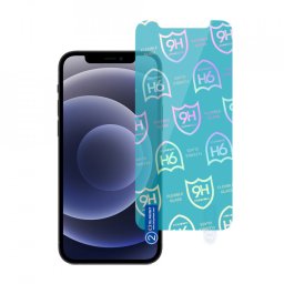 Tel Protect Best Flexible Hybrid Folie Sticla TempeRosu pentru IPHONE 12 PRO MAX