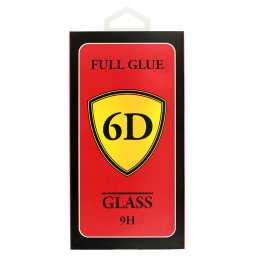 Full Glue 6D Folie Sticla Tempered pentru IPHONE 11 PRO Negru