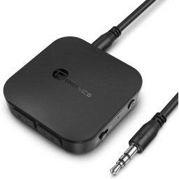 Adaptor Bluetooth Transmitator si Receptor Audio 2 in 1 TaoTronics TT-BA08, Bluetooth 5.0, conectare 2 casti simultan