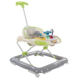 Premergator Sun Baby cu maner, sunete si lumini 006 - Green Grey