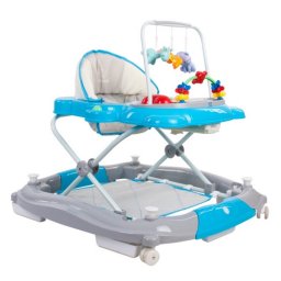 Premergator Sun Baby Pisicuta 021 cu functie de balansoar - Blue Grey