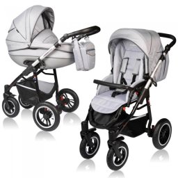 Carucior VESSANTI Crooner Prestige 2 in 1 - Light Gray