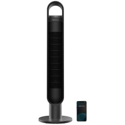 Ventilator turn cu ionizare Cecotec EnergySilence 9190 SkyLine Ionic Connected, Smart, 60W, Silentios, 3 viteze, Telecomanda , Control Wi-Fi