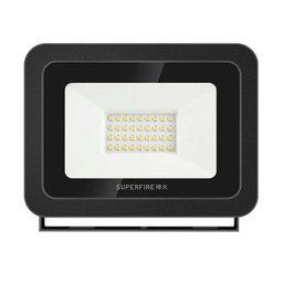 Proiector LED Superfire 30W, 2400 lm, 32 Leduri, lumina alb rece 6000K