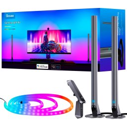 Set Banda si Lampi LED Govee H604A TV DreamView G1 Pro Gaming RGBIC, Camera 1080p HD
