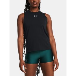 Topuri si tricouri pentru femei Under Armour - negru